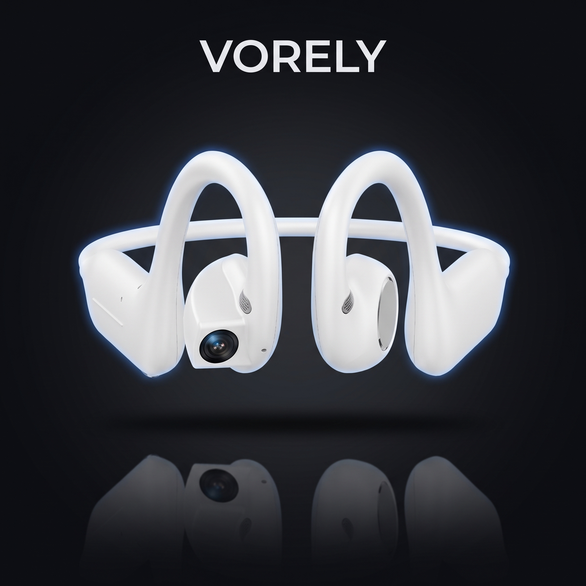 Vorely Open-Ear Camera Headset