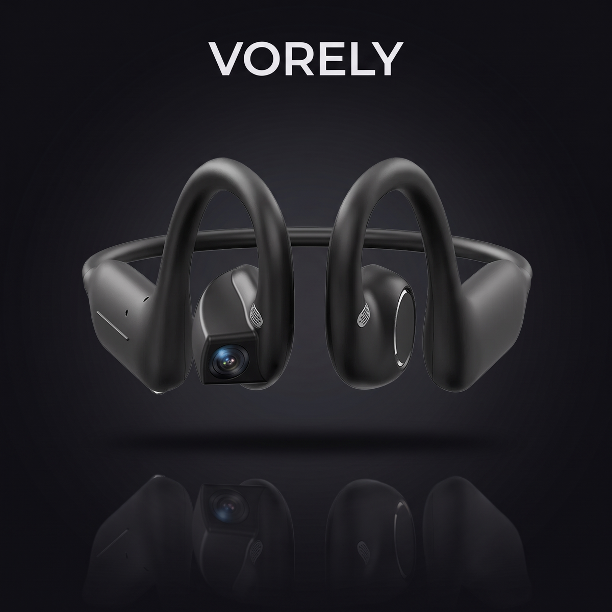 Vorely Open-Ear Camera Headset